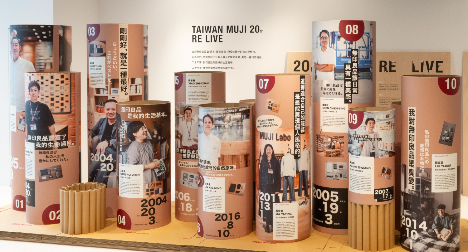 MUJI無印良品台灣20週年展覽