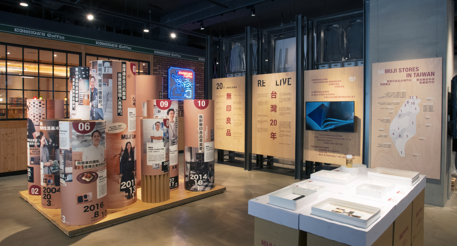 MUJI無印良品台灣20週年展覽