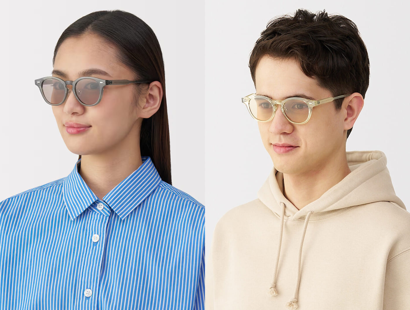 UV400 波士頓框太陽眼鏡