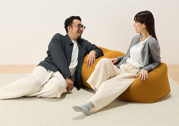 懶骨頭長方形本體+椅套成組優惠價5,590元