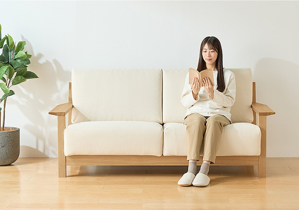 木製沙發2人座/3人座 本體＋椅套成組優惠價