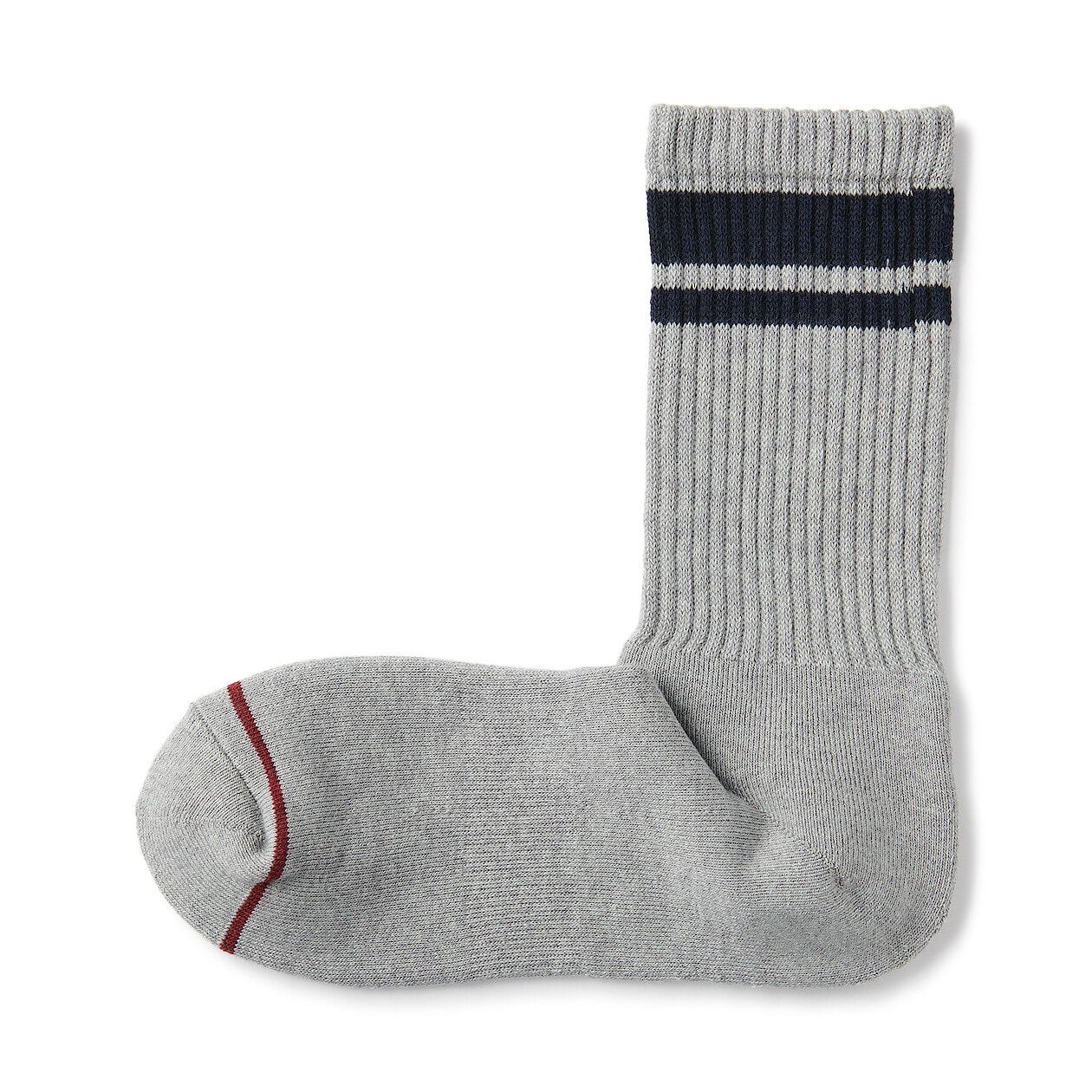 男棉保暖厚織直角襪