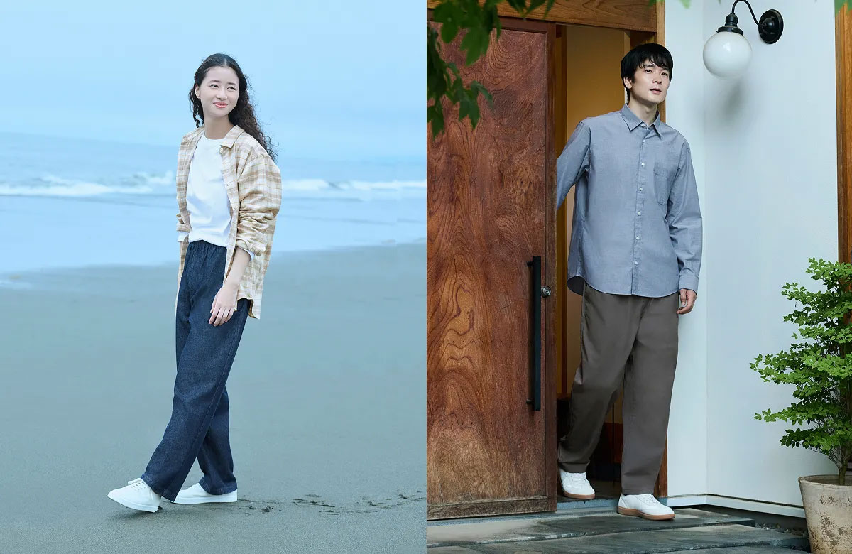 就這樣簡單、自在出門。無印良品的休閒褲