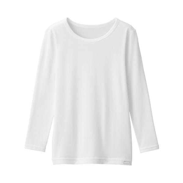 兒童棉保暖圓領長袖T恤 兒童棉保暖圓領長袖T恤