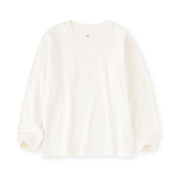 兒童雙面起毛圓領長袖T恤 兒童雙面起毛圓領長袖T恤