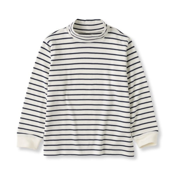 兒童雙面起毛半高領長袖T恤 兒童雙面起毛半高領長袖T恤