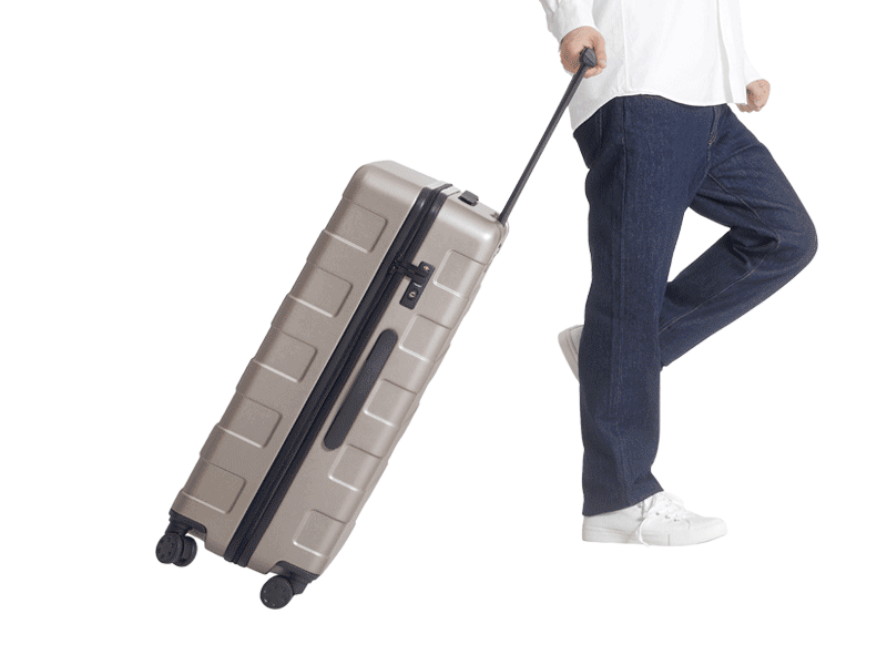 四輪硬殼止滑拉桿箱の商品画像