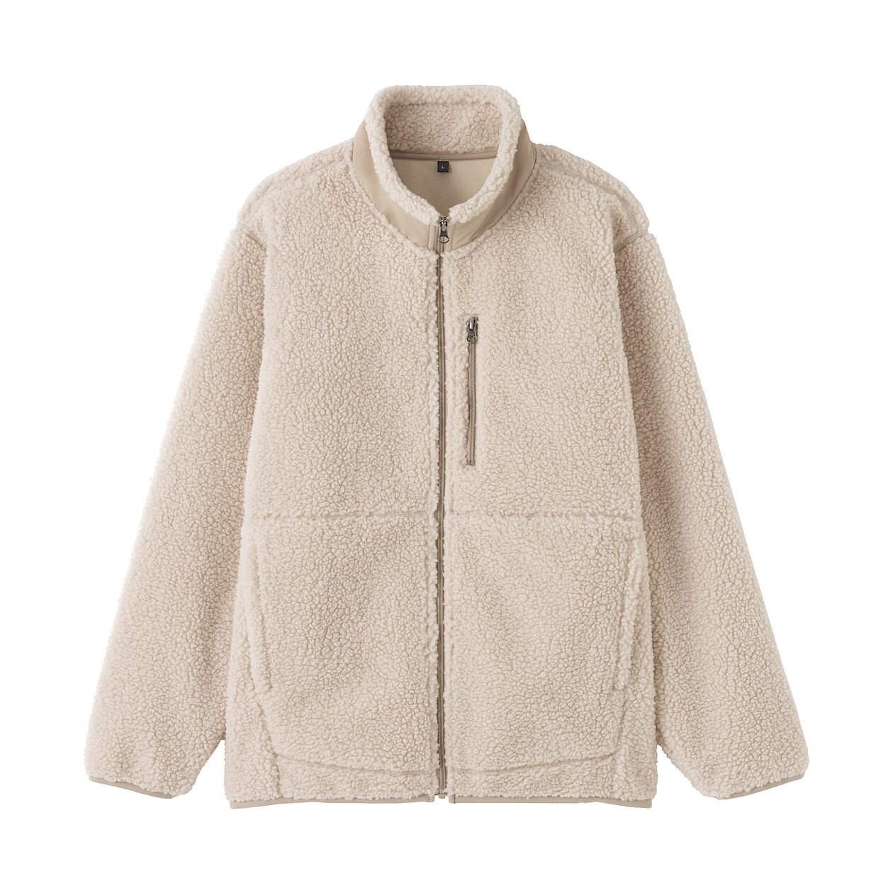 男絨毛刷毛外套