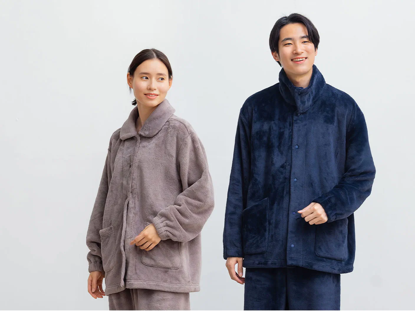 不易產生靜電的穿戴式毛毯的穿著示意圖