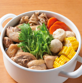 辣味柚香雞湯底