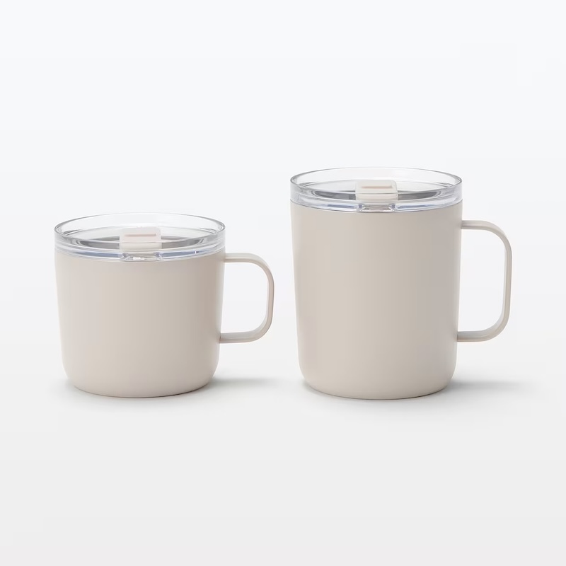 附刻度保溫保冷附蓋不鏽鋼馬克杯