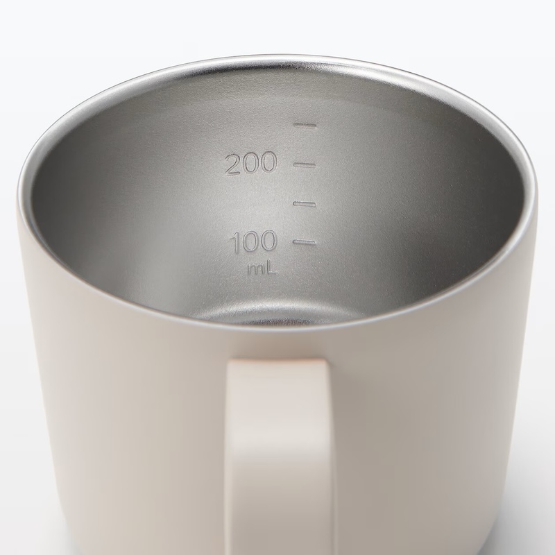 附刻度保溫保冷附蓋不鏽鋼馬克杯