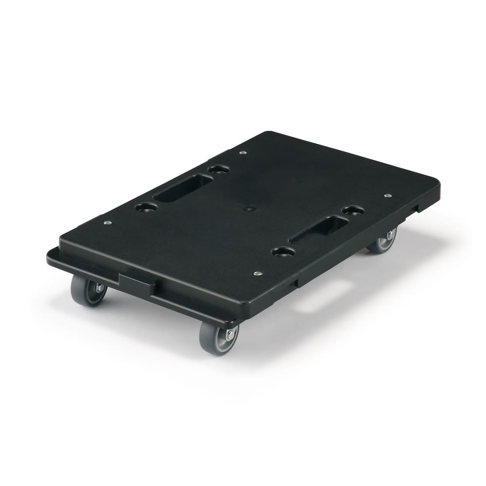 黑色款耐壓箱與聚丙烯平台車