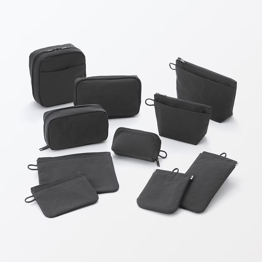 皺褶尼龍收納袋與聚酯纖維收納袋新